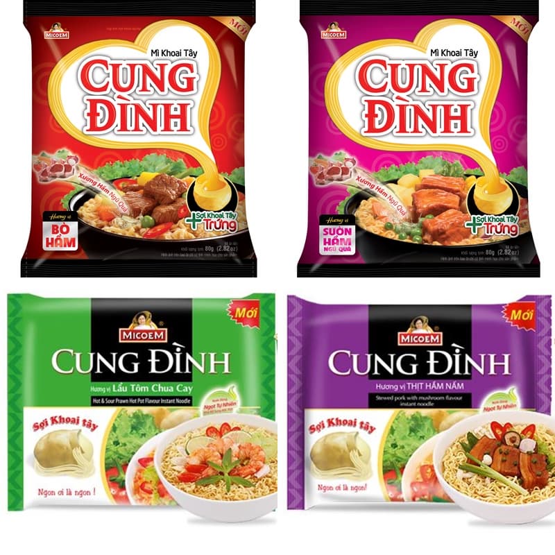 CUNG DINH instant noodles 80gr_bag